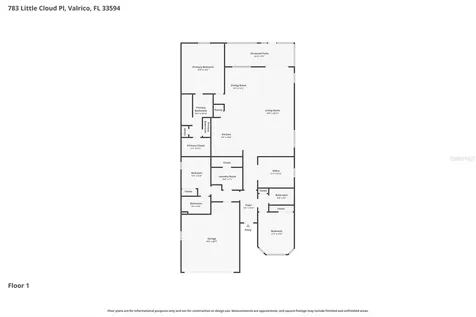 783 Little Cloud Place Valrico FL 33594