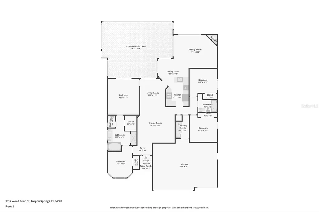 1817 Wood Bend Street Tarpon Springs FL 34689