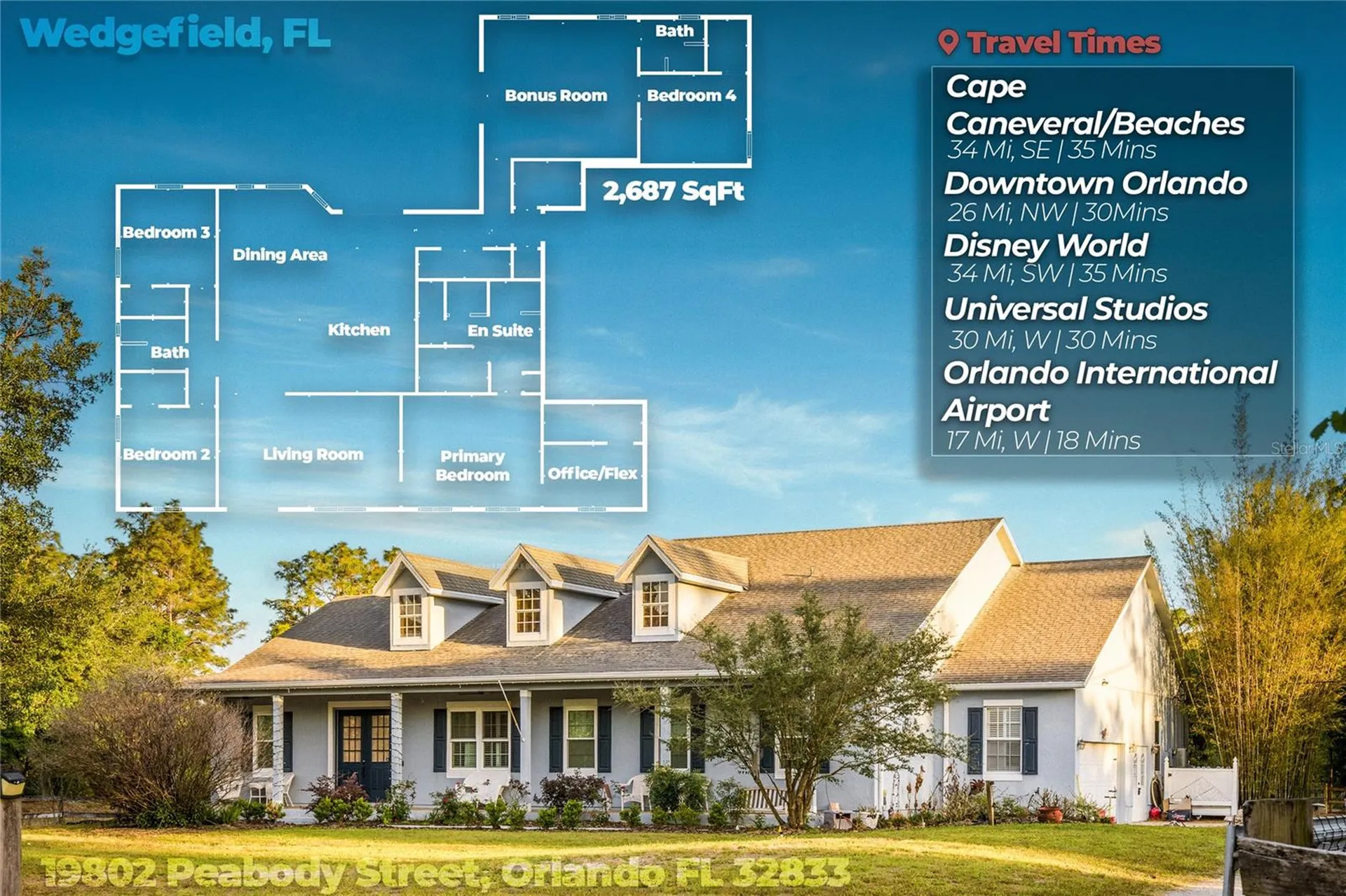 19802 Peabody Street Orlando FL 32833