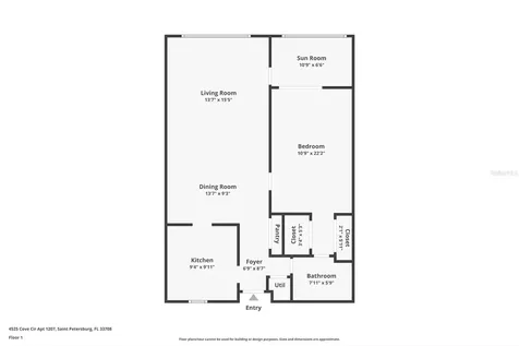 4525 Cove Circle St Petersburg FL 33708