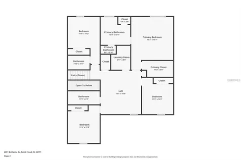2091 Brillante Drive St Cloud FL 34771