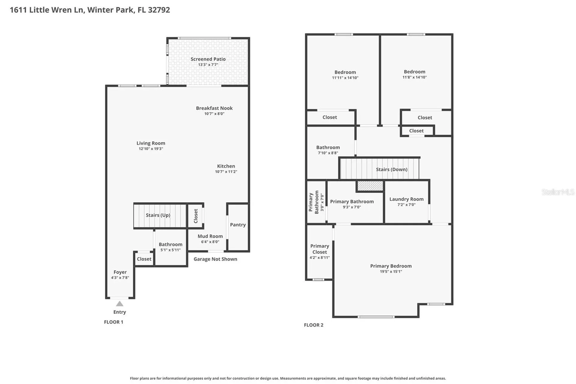 1611 Little Wren Lane Winter Park FL 32792
