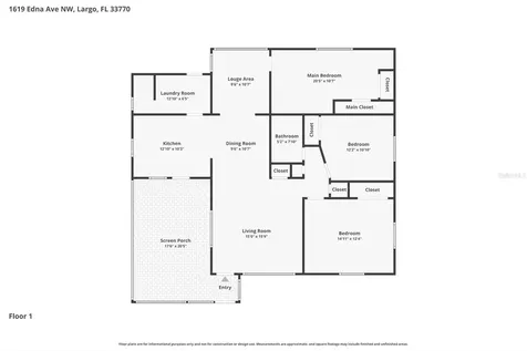 1619 Edna Avenue Largo FL 33770
