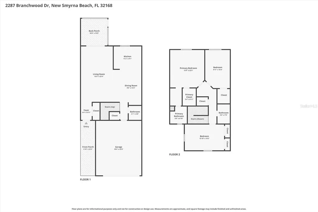 2287 Branchwood Drive New Smyrna Beach FL 32168
