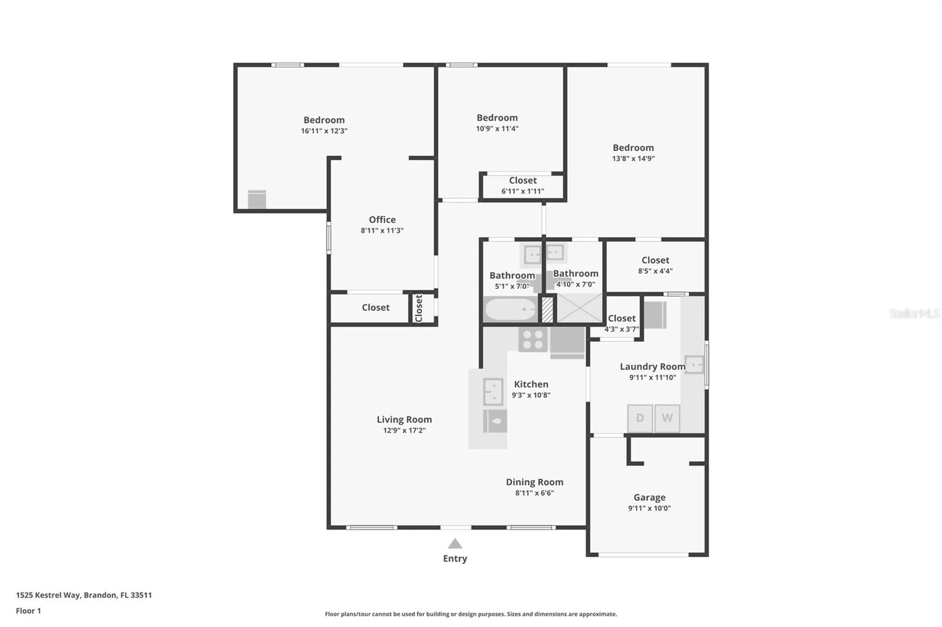 1525 Kestrel Way Brandon FL 33511