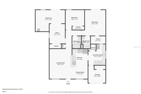 1525 Kestrel Way Brandon FL 33511