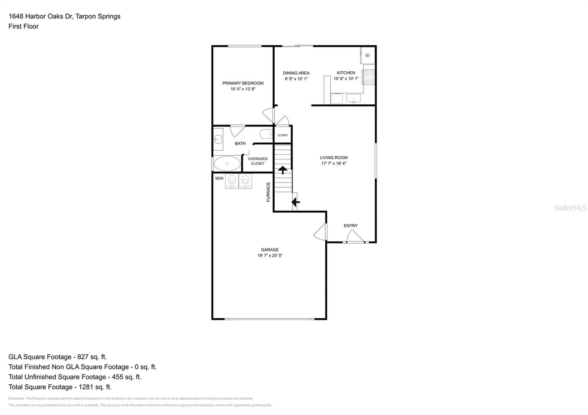 1648 Harbor Oaks Drive Tarpon Springs FL 34689