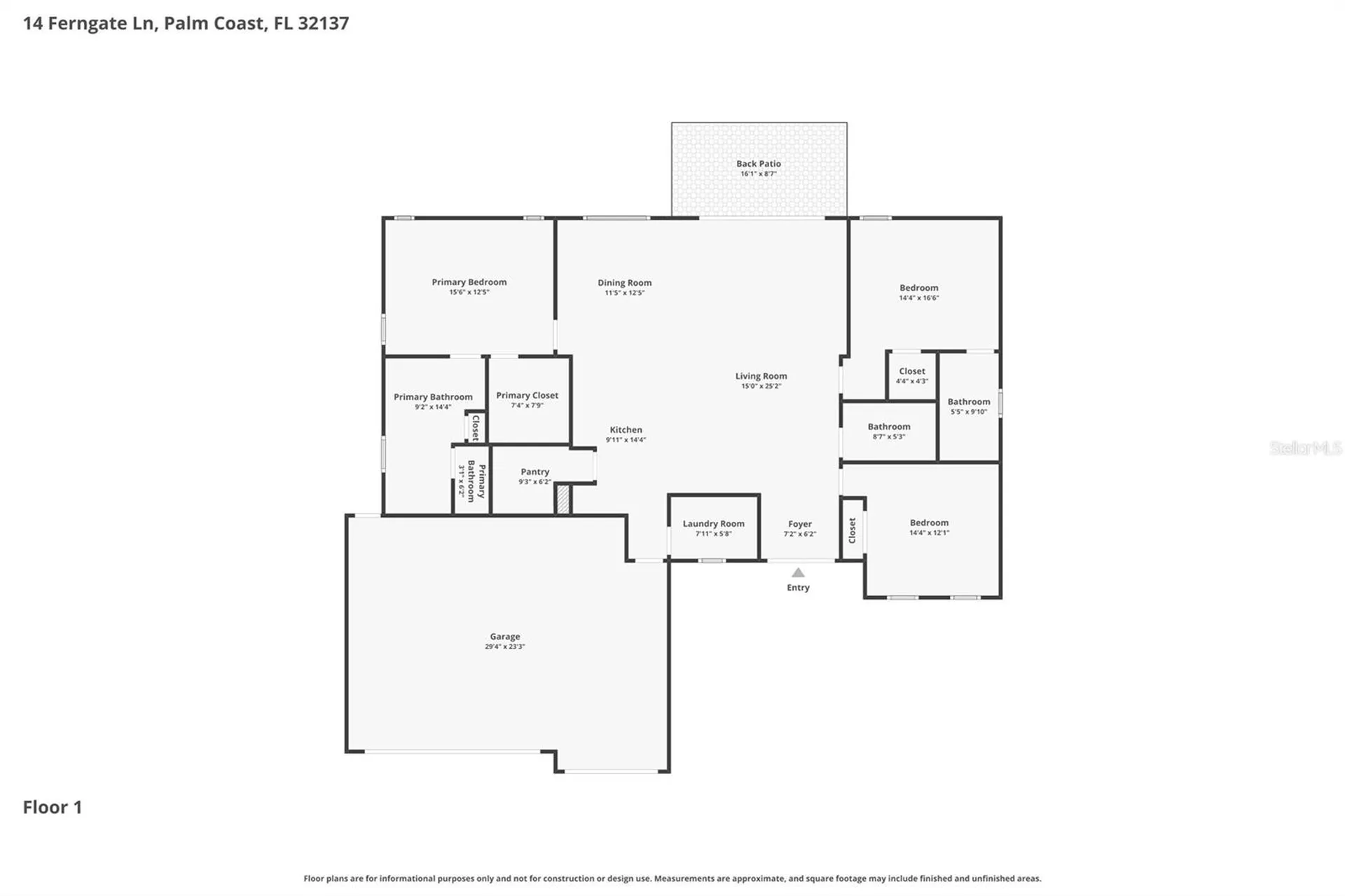 14 Ferngate Lane Palm Coast FL 32137