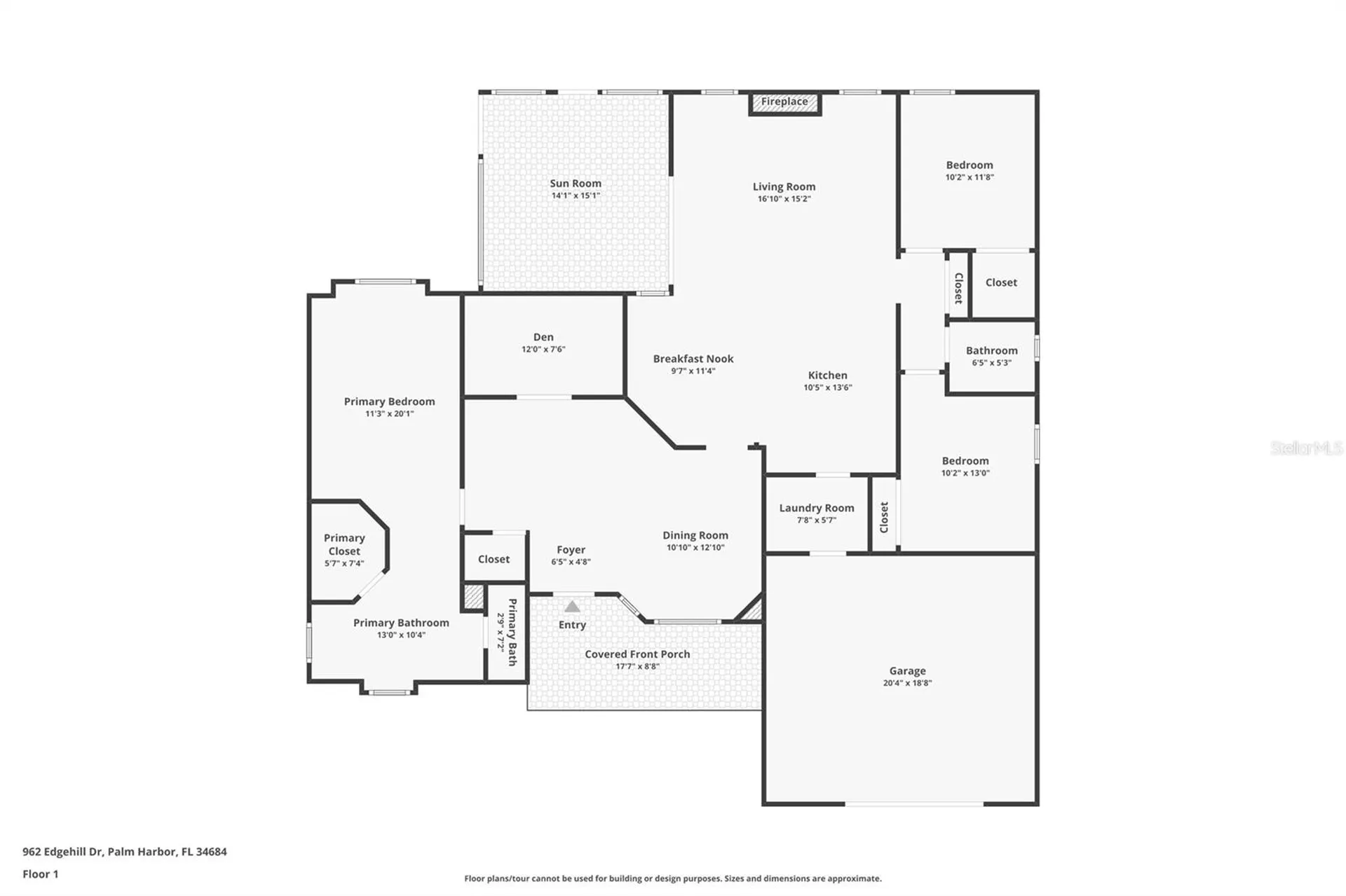 962 Edgehill Drive Palm Harbor FL 34684