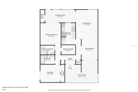 505 Windrush Bay Drive Tarpon Springs FL 34689