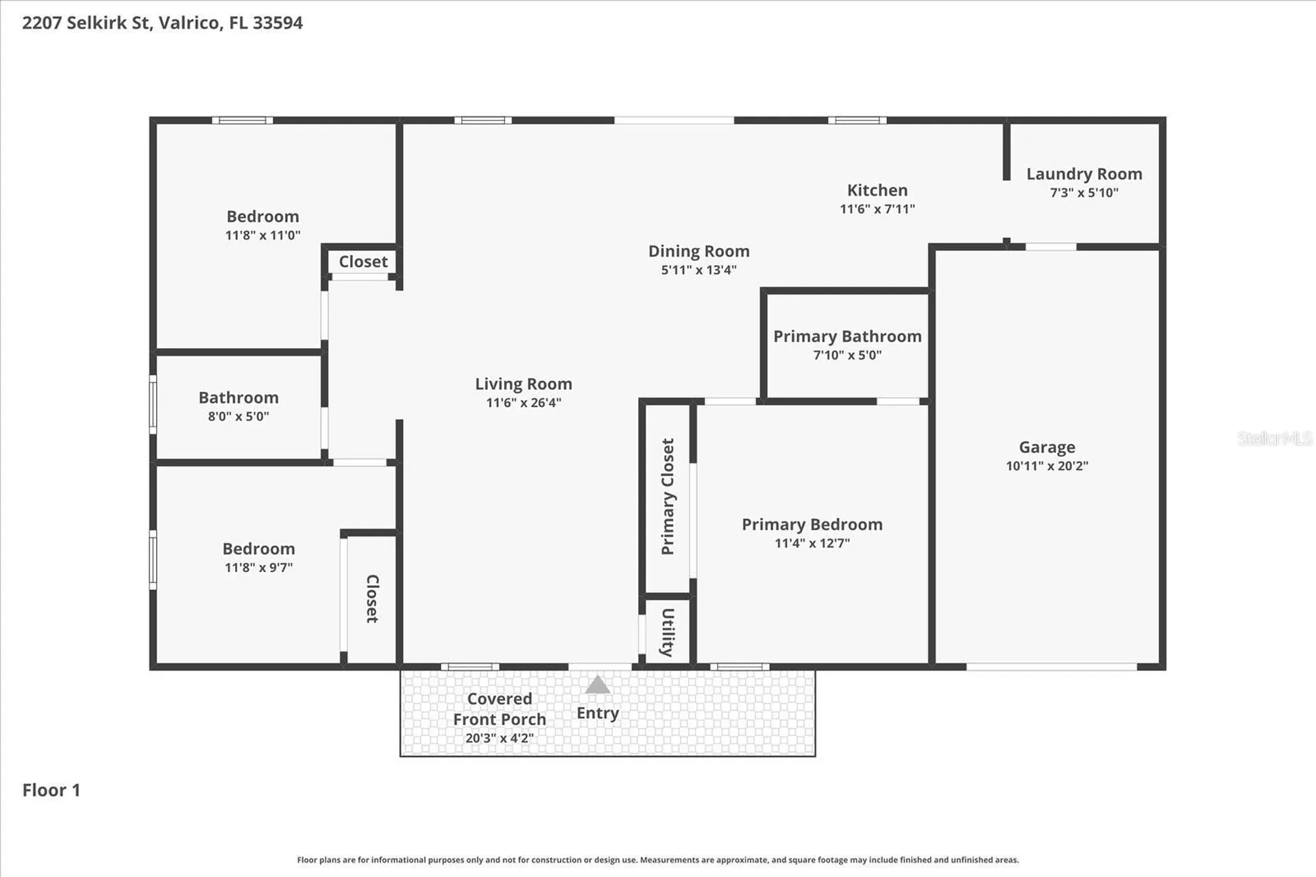 2207 Selkirk Street Valrico FL 33594