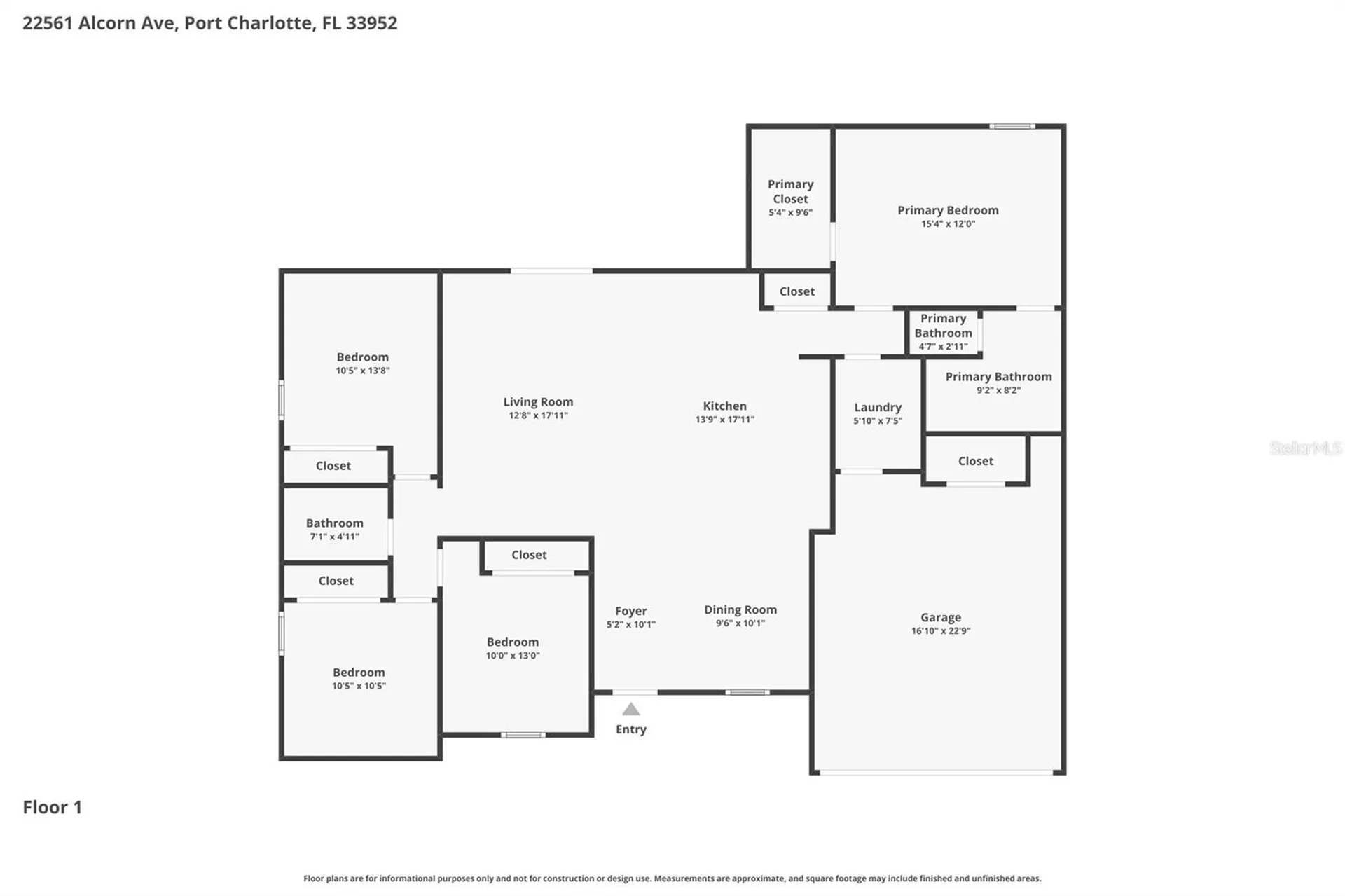 22561 Alcorn Avenue Port Charlotte FL 33952