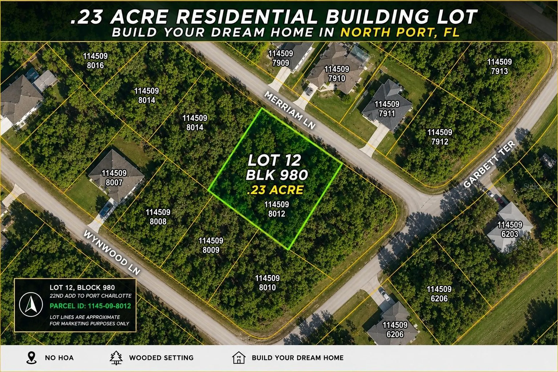 Lot 12 Merriam Lane North Port FL 34288