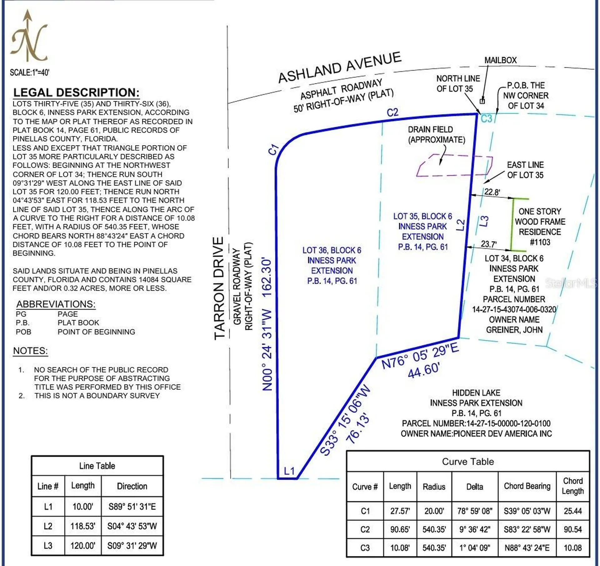 1105 Ashland Tarpon Springs FL 34689