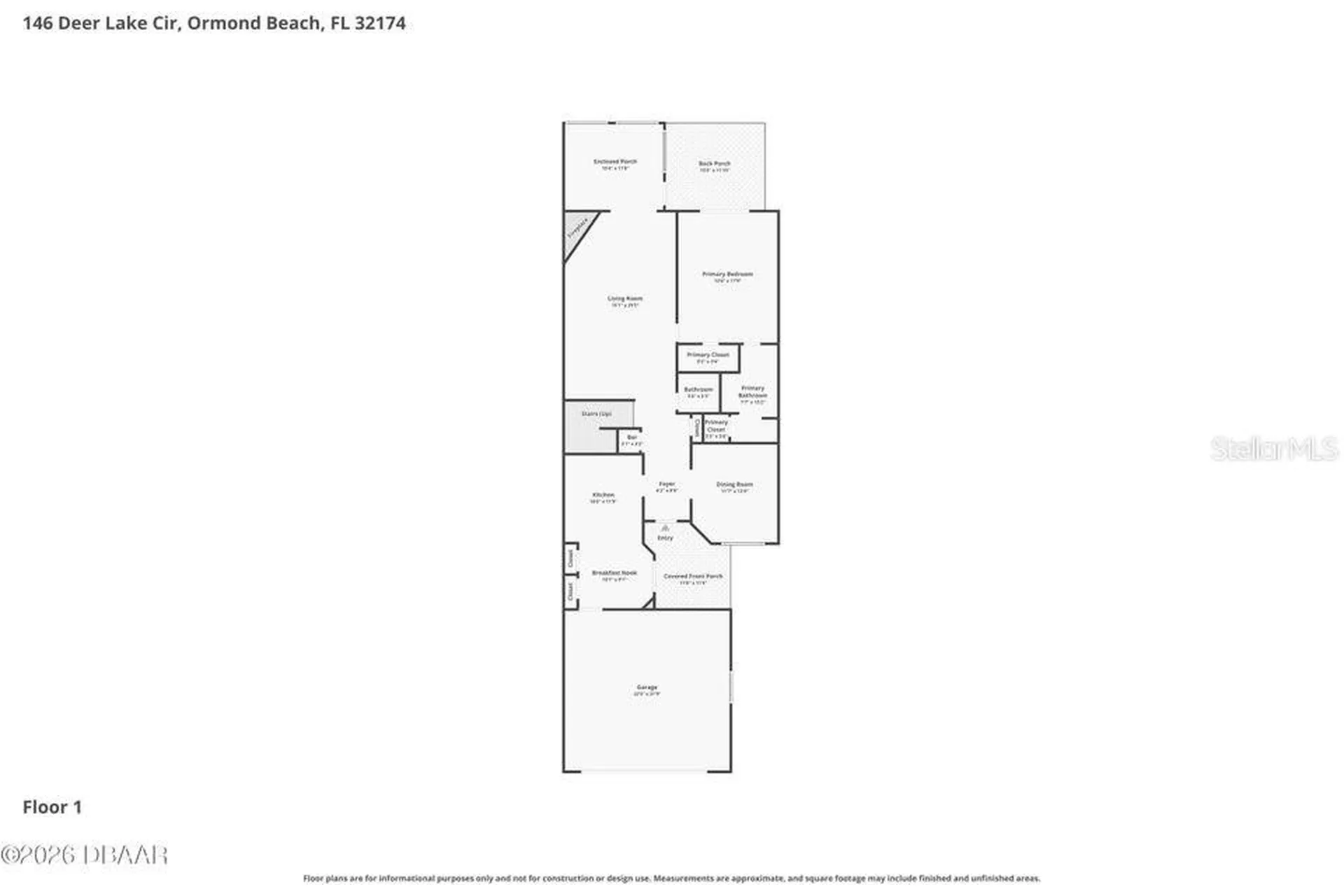 146 Deer Lake Circle Ormond Beach FL 32174