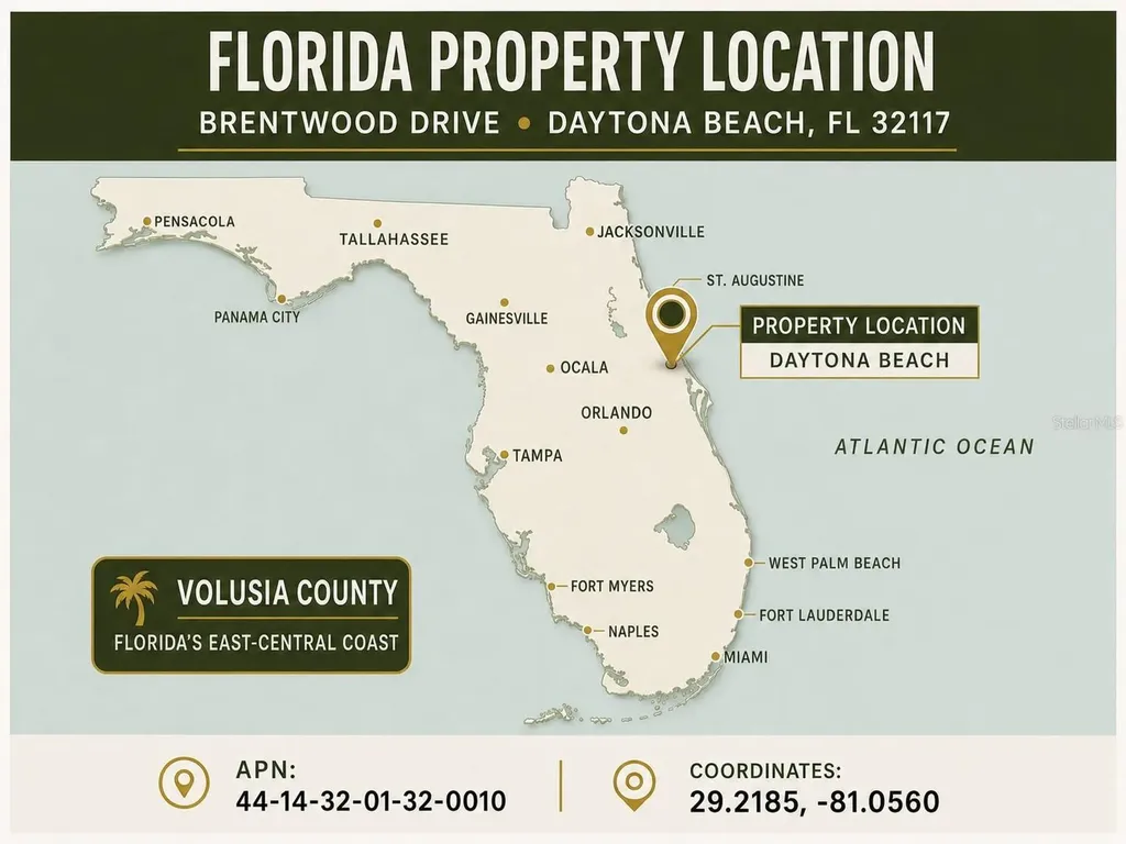 Brentwood Drive Daytona Beach FL 32117
