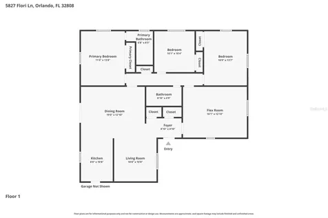 5827 Flori Lane Orlando FL 32808