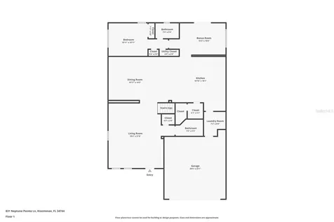 831 Neptune Pointe Lane Kissimmee FL 34744