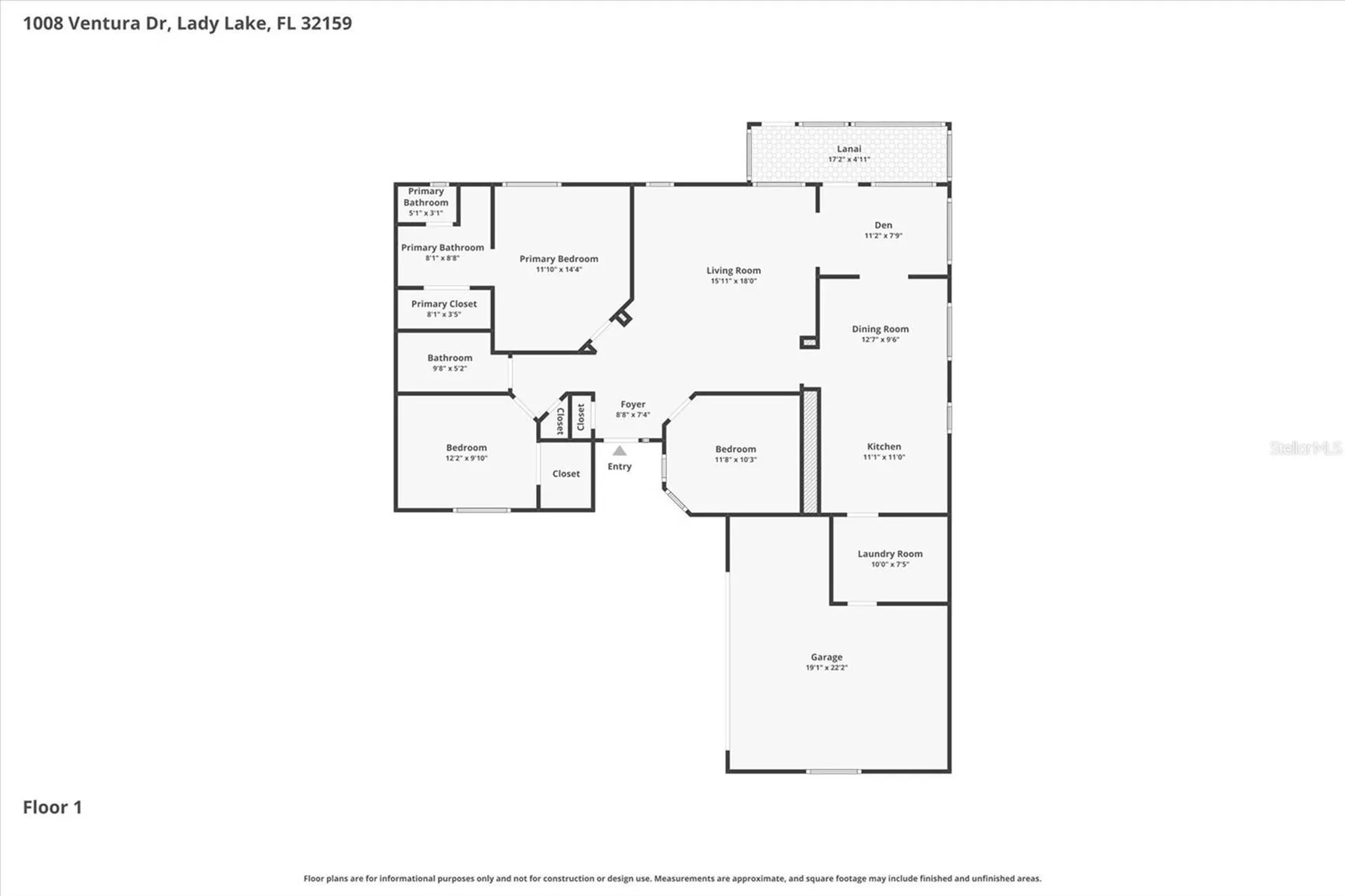 1008 Ventura Drive The Villages FL 32159