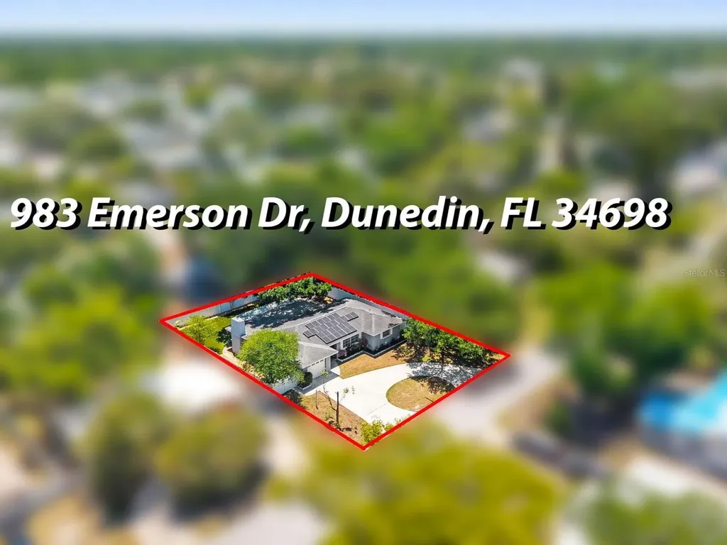 983 Emerson Drive Dunedin FL 34698
