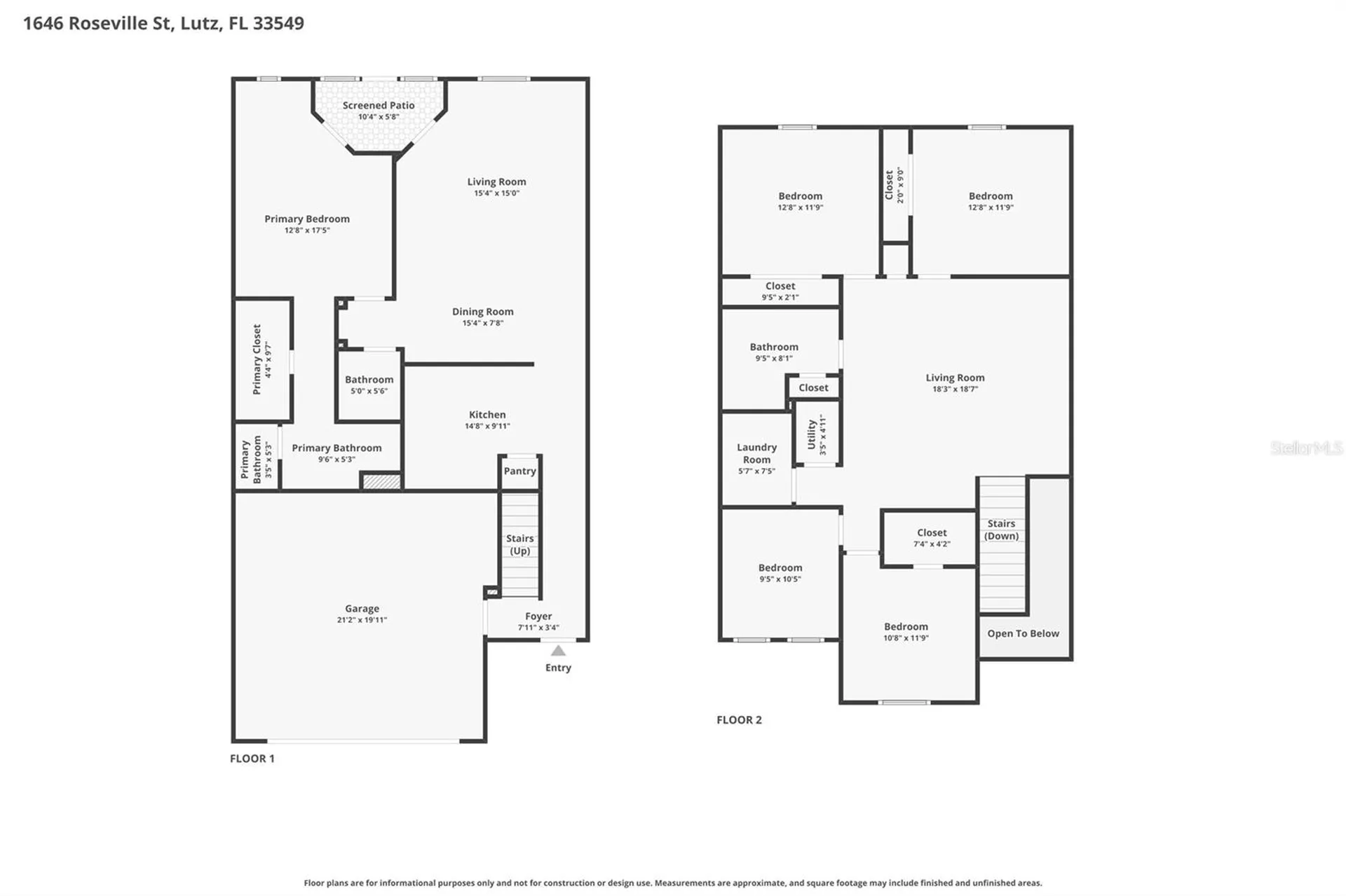 1646 Roseville Street Lutz FL 33549