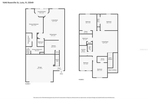 1646 Roseville Street Lutz FL 33549