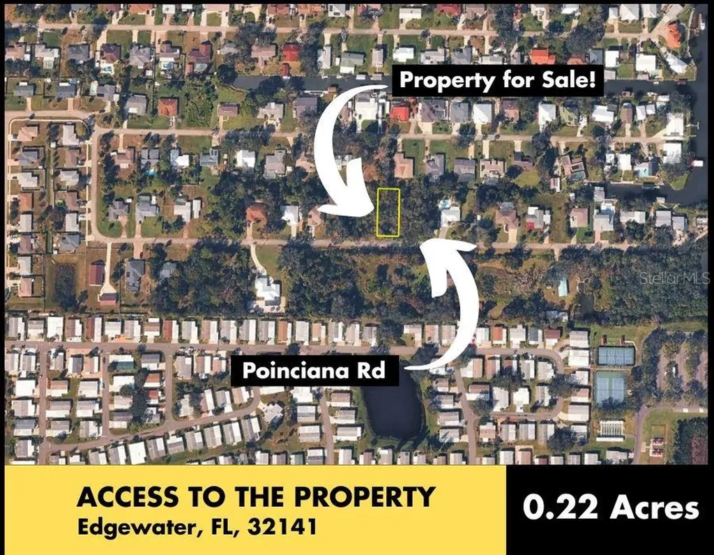 Poinciana Road Edgewater FL 32141