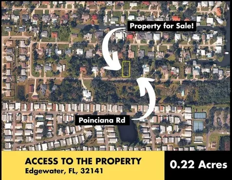 Poinciana Road Edgewater FL 32141