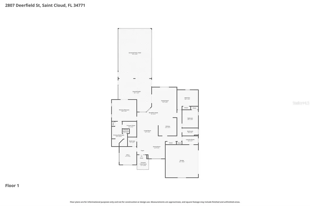 2807 Deerfield Street St Cloud FL 34771