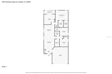 1827 Harbour Blue Street Ruskin FL 33570