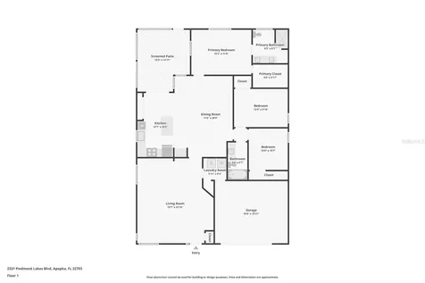 2331 Piedmont Lakes Boulevard Apopka FL 32703