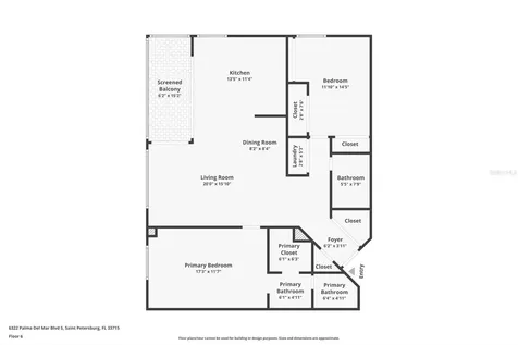 6322 Palma Del Mar Boulevard S St Petersburg FL 33715