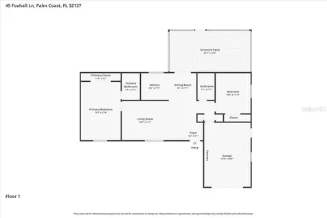 45 Foxhall Lane Palm Coast FL 32137