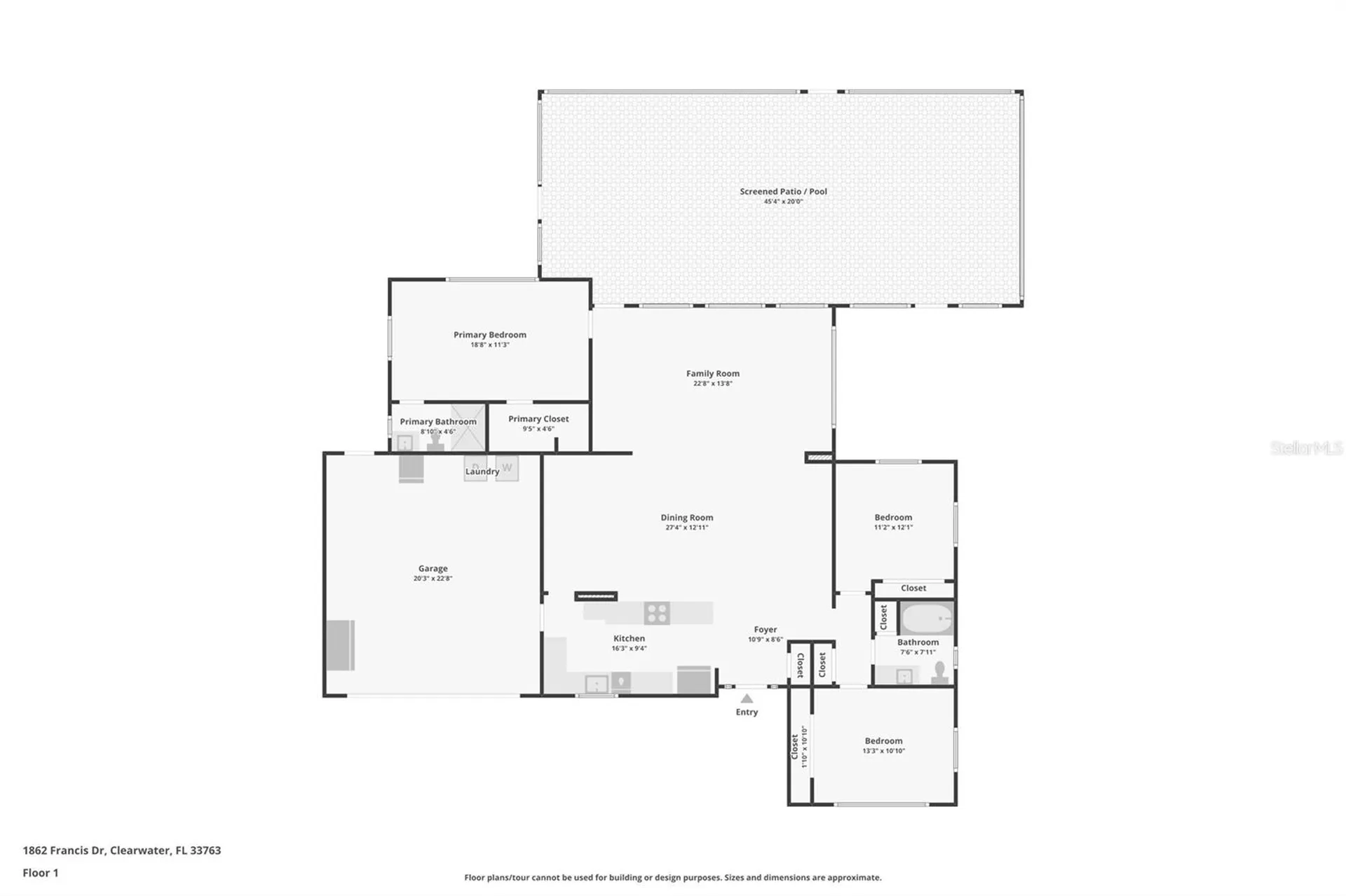 1862 Francis Drive Clearwater FL 33763