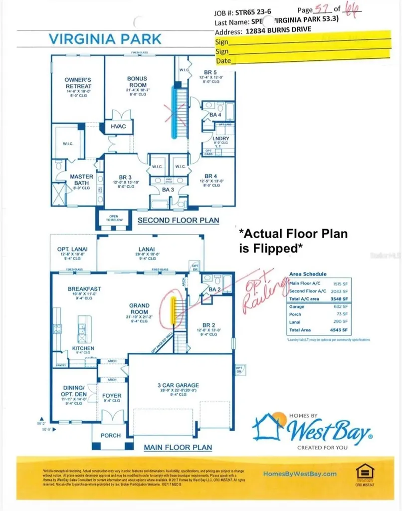 12834 Burns Drive Odessa FL 33556