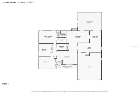 1855 Kim Acres Lane Dover FL 33527