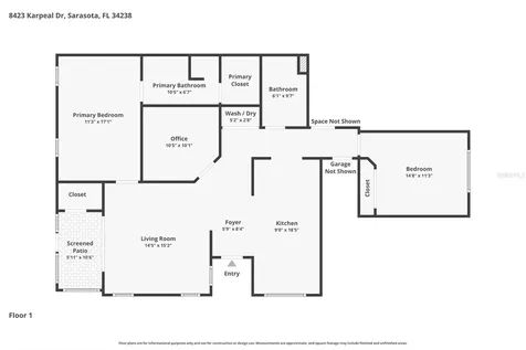 8423 Karpeal Drive Sarasota FL 34238