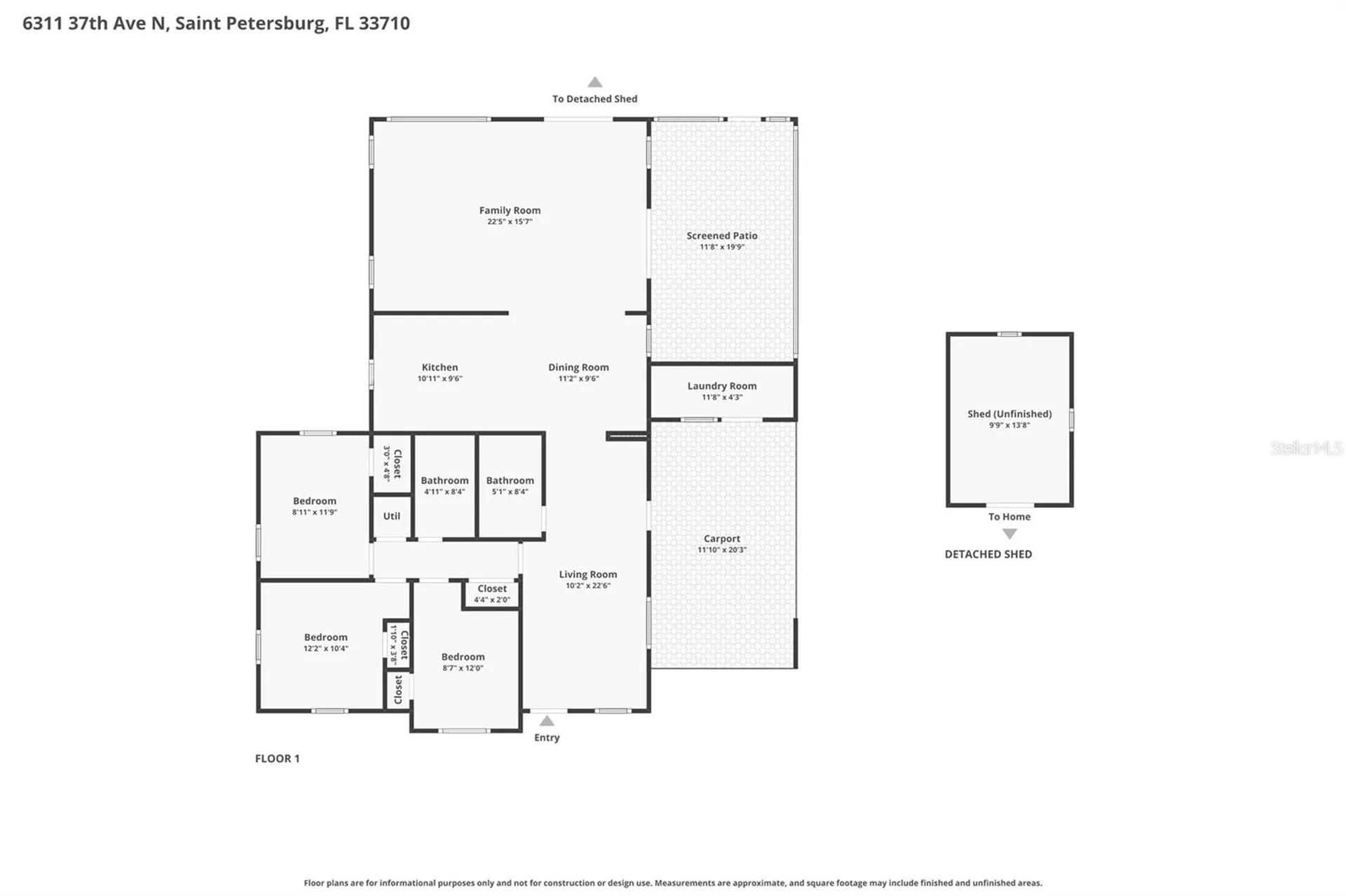 6311 37th Avenue N St Petersburg FL 33710