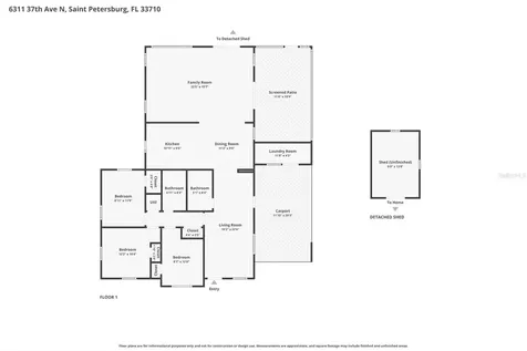 6311 37th Avenue N St Petersburg FL 33710