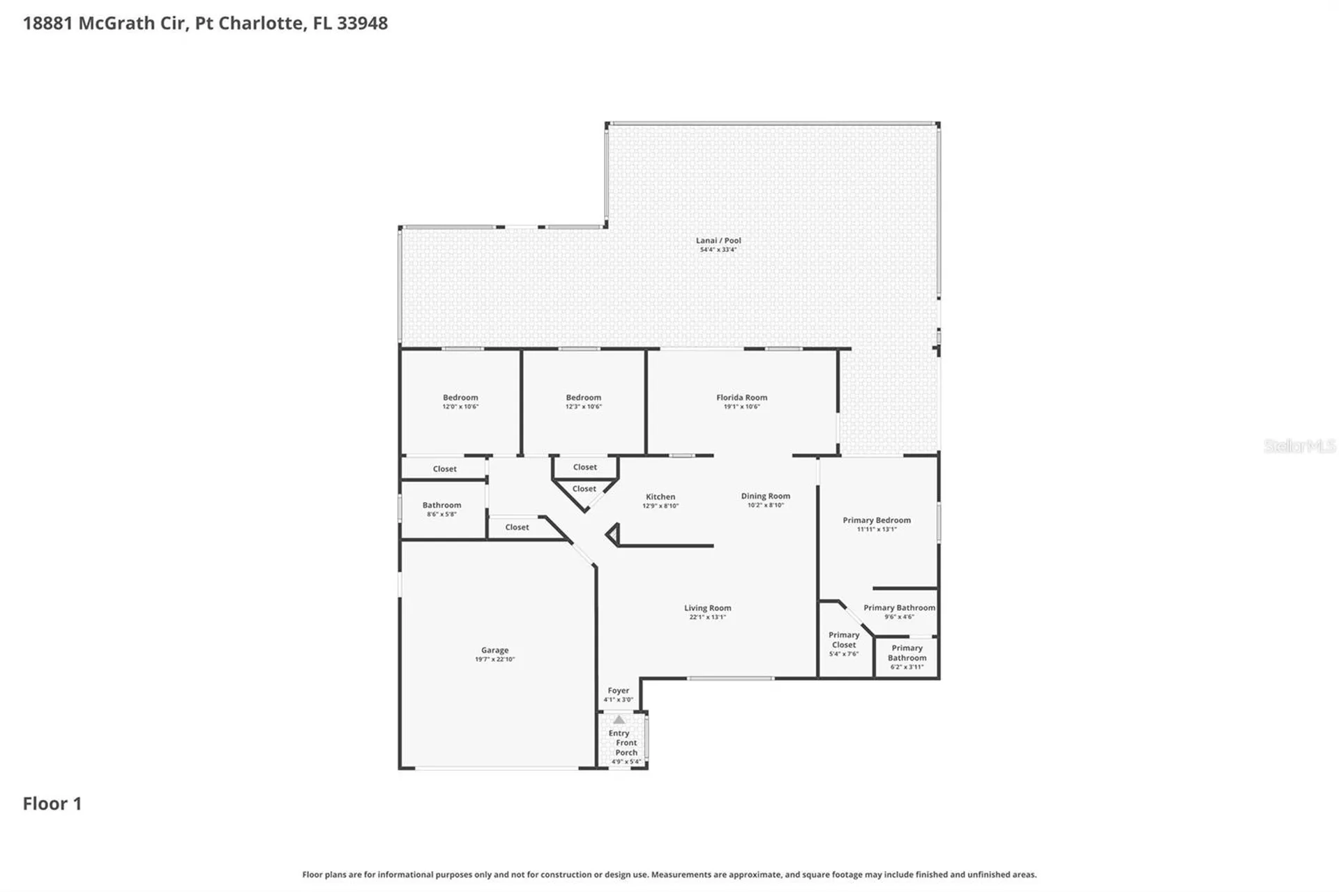 18881 Mcgrath Circle Port Charlotte FL 33948