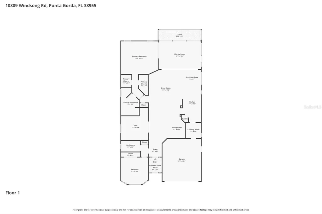 10309 Windsong Road Punta Gorda FL 33955