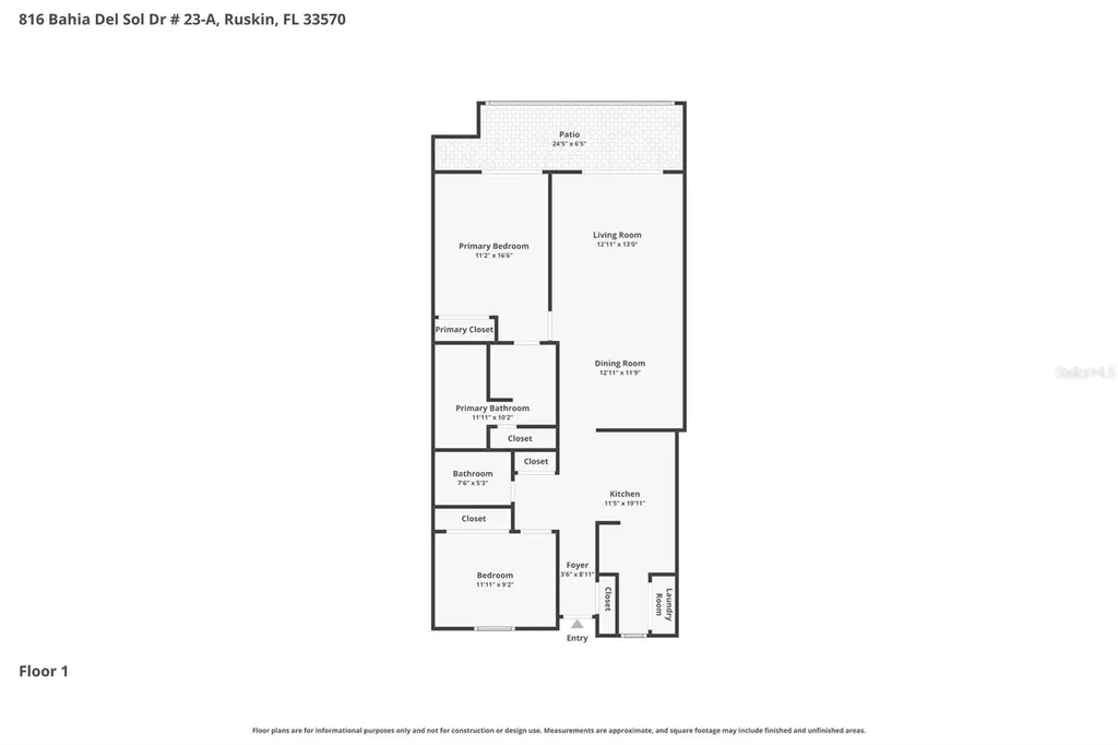 816 Bahia Del Sol Drive Ruskin FL 33570