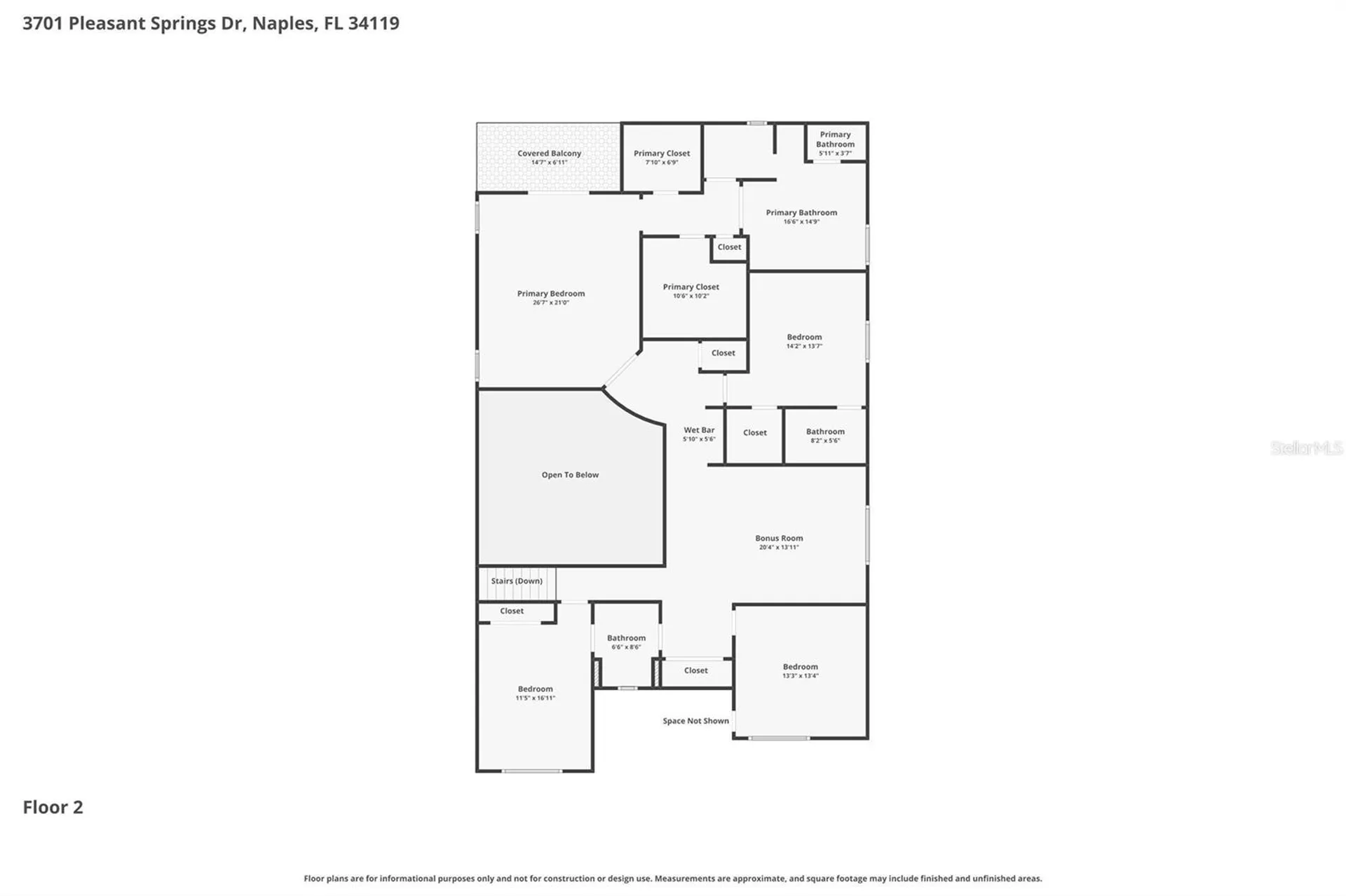 3701 Pleasant Springs Drive Naples FL 34119