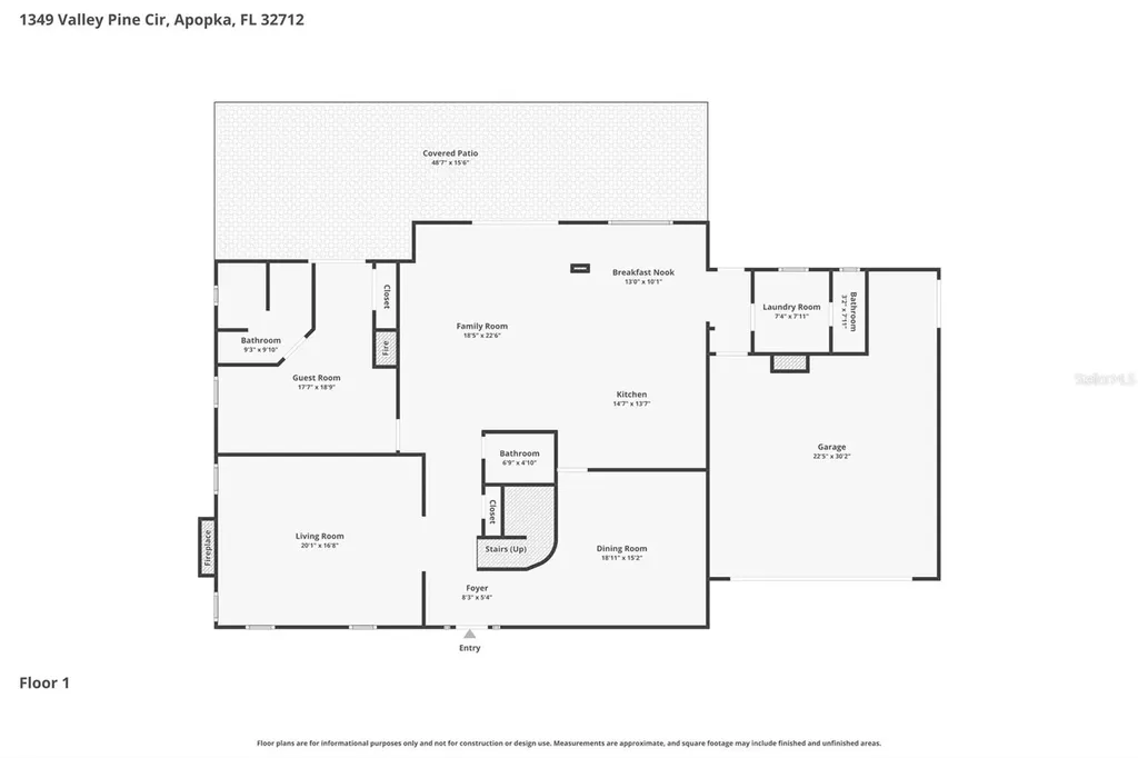 1349 Valley Pine Circle Apopka FL 32712