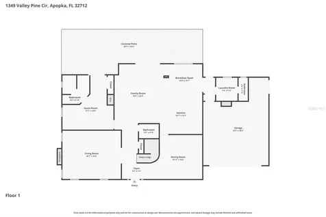 1349 Valley Pine Circle Apopka FL 32712