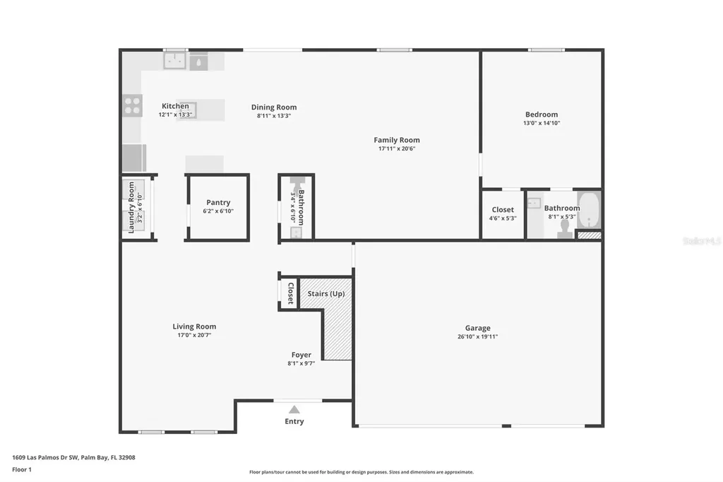 1609 Las Palmos Drive SW Palm Bay FL 32908