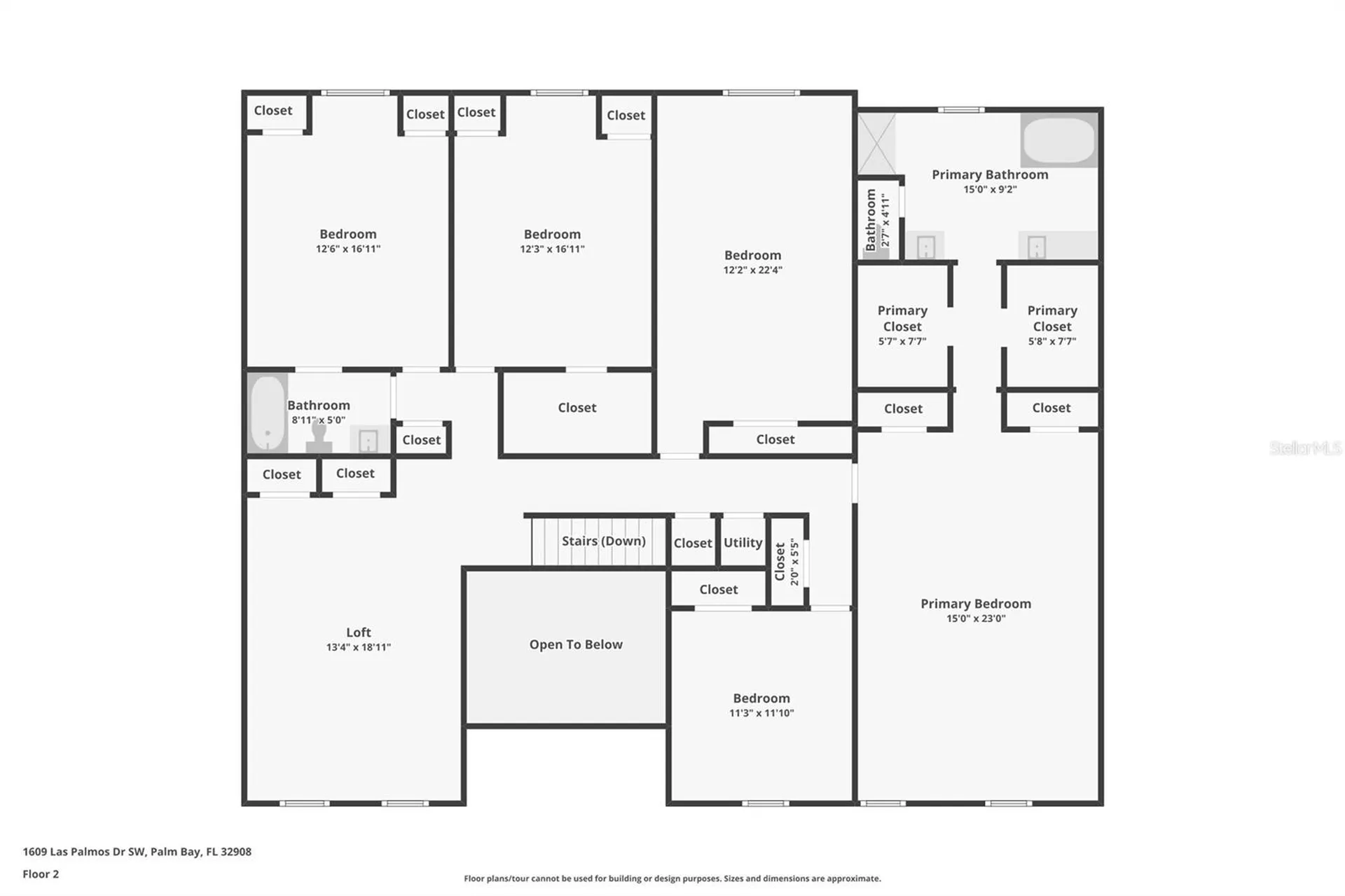 1609 Las Palmos Drive SW Palm Bay FL 32908