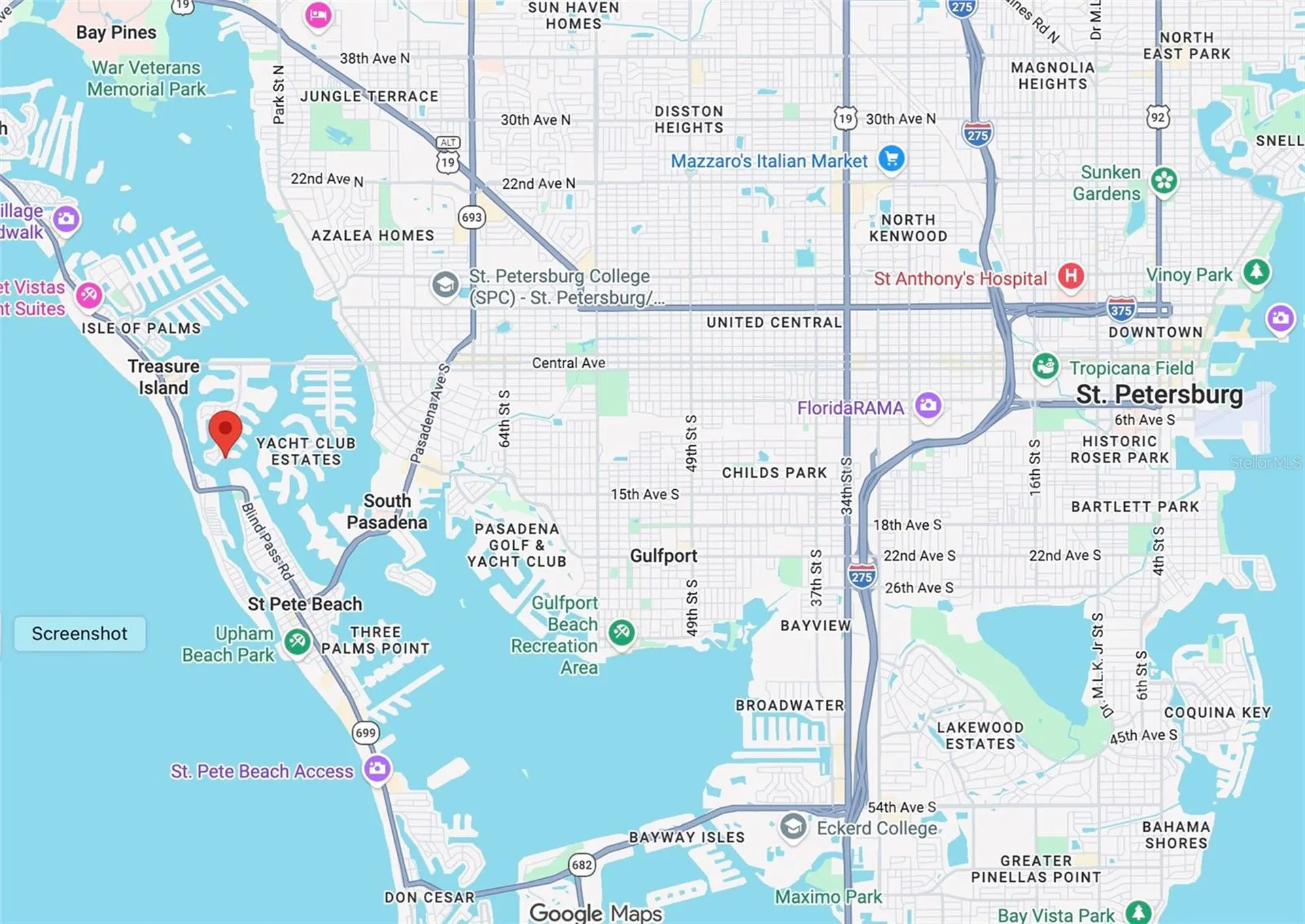 4 Bellevue Drive Treasure Island FL 33706