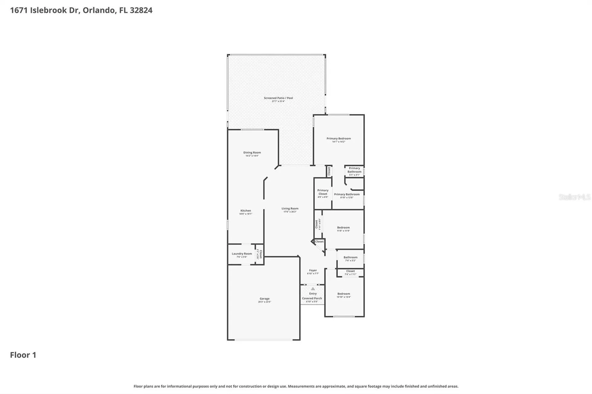 1671 Islebrook Drive Orlando FL 32824
