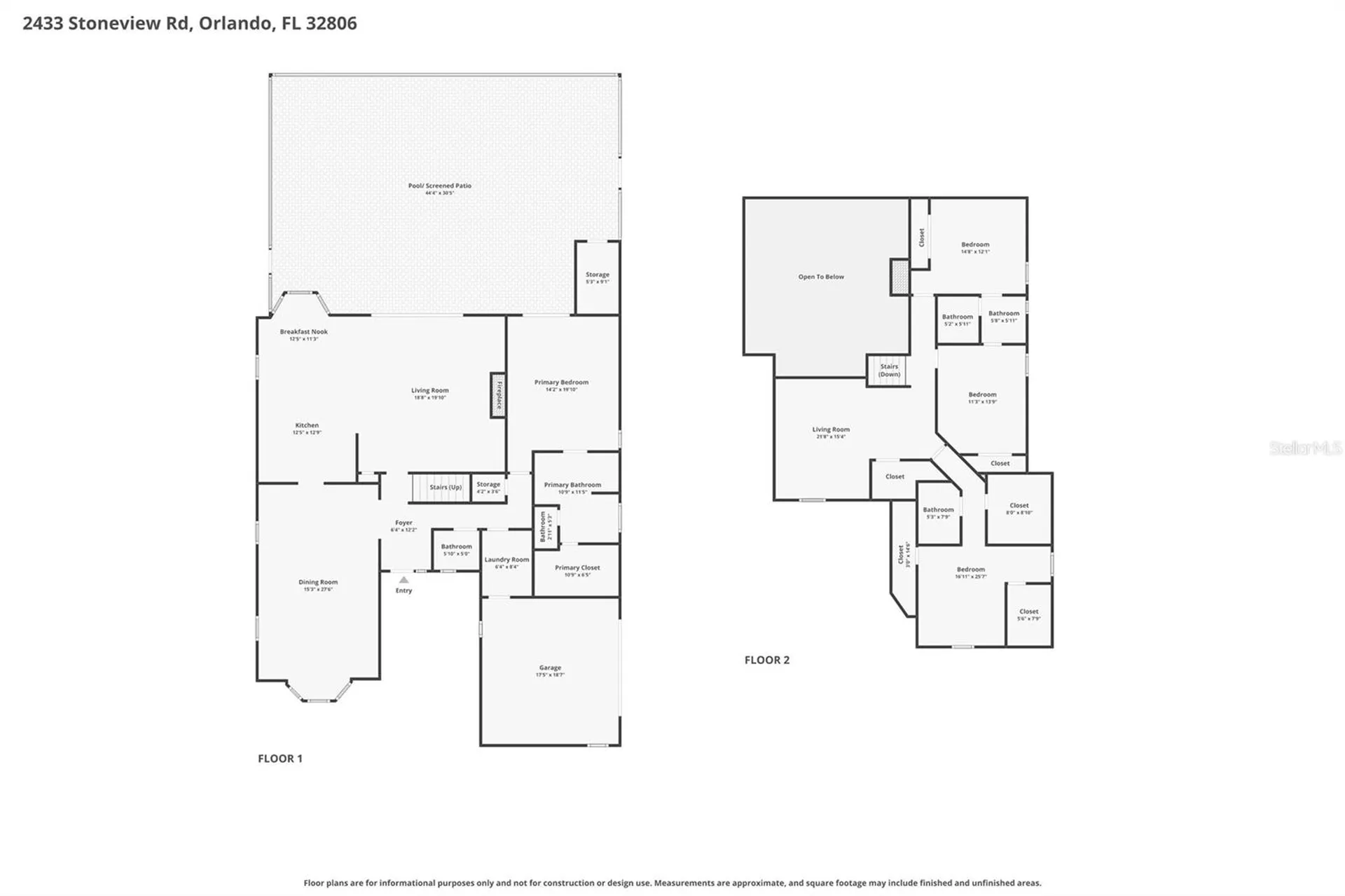 2433 Stoneview Road Orlando FL 32806